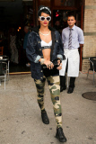 Rihanna Has Lunch At Da Silvano, Then Shops At American Apparel In NYC