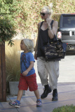 Gwen Stefani and the boys head to the LA museum