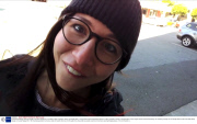 Amanda Rosenberg, linked to Google co-founder Sergey Brin, recorded a video of people's reaction to Google Glass - 30 Aug 2013