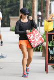 Reese Witherspoon gets an early start at the Gym in Brentwood Part 2