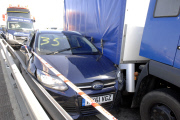 Massenkarambolage mit 100 Fahrzeugen