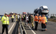 Massenkarambolage mit 100 Fahrzeugen
