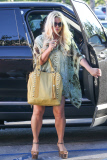 *EXCLUSIVE* Jessica Simpson looking carefree after dinner with Maxwell at King's Fish House