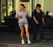 EXC: STELLA MCCARTNEY GOES FOR A RUN!