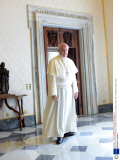 Pope Francis I receives Bolivian President Evo Morales at The Vatican, Rome, Italy - 06 Sep 2013