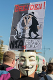 Grossdemonstration gegen Überwachung in Berlin