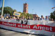 Grossdemonstration gegen Überwachung in Berlin