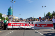 Grossdemonstration gegen Überwachung in Berlin