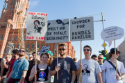 Grossdemonstration gegen Überwachung in Berlin