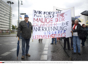 BERLIN : Demonstration against government cutbacks