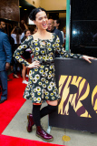 Katy Perry promoting her new single "Roar" on Good Morning America
