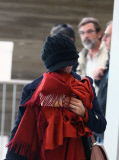** NO WEB** Scarlett Johansson leaving for Toronto without her boyfriend 