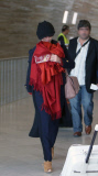 ** NO WEB** Scarlett Johansson leaving for Toronto without her boyfriend 