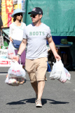 *EXCLUSIVE* Jason Priestley grabs a load of groceries for the family at the Farmers Market
