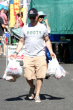 *EXCLUSIVE* Jason Priestley grabs a load of groceries for the family at the Farmers Market