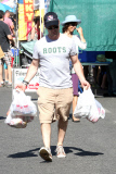 *EXCLUSIVE* Jason Priestley grabs a load of groceries for the family at the Farmers Market