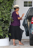 Pregnant Halle Berry and Nahla arrive for a playdate - Part 2
