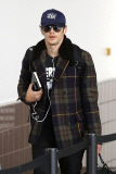 James Franco is Plaid Cool at LAX
