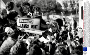 James Hunt Is Mobbed At Brands Hatch - 1976 James Hunt (29 August 1947 ? 15 June 1993) Was A British Racing Driver From England Who Won The Formula One World Championship In 1976. After Retiring From Driving Hunt Became A Media Commentator And Busine
