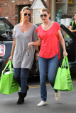 Ellen Pompeo and a pal stock up at Tailwaggers for their pets