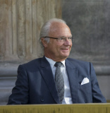 Ausstellung - 40 Jahre auf dem Thron - 40 Jahre als Staatsoberhaupt - im Königspalast von Stockholm  