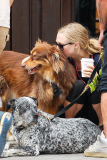 Amanda Seyfried and Finn make new friends in NYC