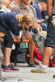 Amanda Seyfried and Finn make new friends in NYC