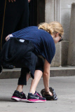 Amanda Seyfried and Finn make new friends in NYC