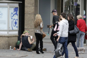 Exkl: Ochsenknechts bummeln über den Kudamm in Berlin