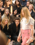 LFW s/s 2014: Burberry Prorsum - Front Row