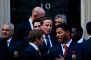 David Cameron honors the British and Irish Lions