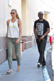 Eddie Murphy and Paige Butcher are Coffee Bean Lovebirds