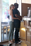 Eddie Murphy and Paige Butcher are Coffee Bean Lovebirds