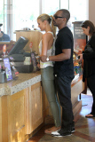Eddie Murphy and Paige Butcher are Coffee Bean Lovebirds