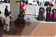 Pope Francis weekly general audience in St. Peter's Square at the Vatican