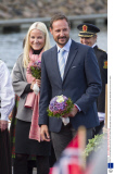 Crown Princess Mette-Marit and Crown Prince Haakon Visit Vest-Agder, Norway - 18 Sep 2013
