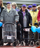 1. Rollator Run im Olympiastadion in Amsterdam
