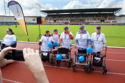 1. Rollator Run im Olympiastadion in Amsterdam