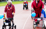 1. Rollator Run im Olympiastadion in Amsterdam