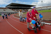 1. Rollator Run im Olympiastadion in Amsterdam