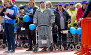 1. Rollator Run im Olympiastadion in Amsterdam
