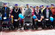 1. Rollator Run im Olympiastadion in Amsterdam