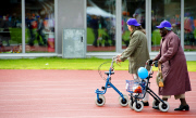 1. Rollator Run im Olympiastadion in Amsterdam