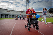 1. Rollator Run im Olympiastadion in Amsterdam
