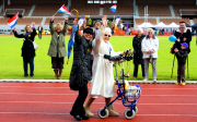 1. Rollator Run im Olympiastadion in Amsterdam