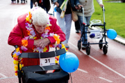 1. Rollator Run im Olympiastadion in Amsterdam