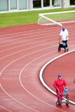 1. Rollator Run im Olympiastadion in Amsterdam