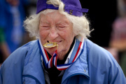 1. Rollator Run im Olympiastadion in Amsterdam