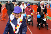 1. Rollator Run im Olympiastadion in Amsterdam