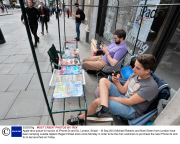 Apple fans queue for launch of iPhone 5s and 5c, London, Britain - 18 Sep 2013